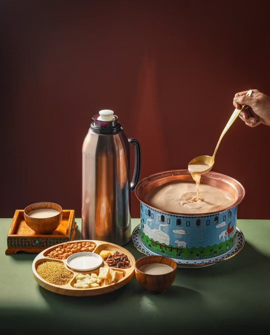 🐄 Inner Mongolian Milk Tea – Traditional Grassland Drink